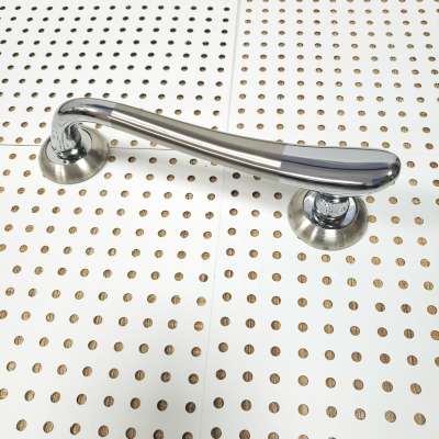 Elsafore Furniture bathroom cabinet big handle zinc door pull